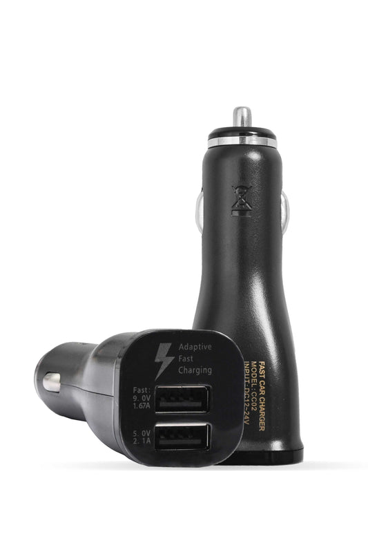 Dual Ports Fast Car Charger 