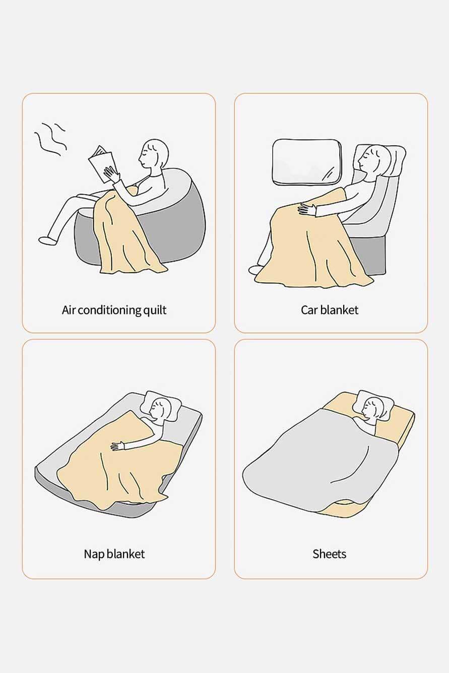 Polo Republica Polar Fleece Home and Travel Blanket Blanket Image 