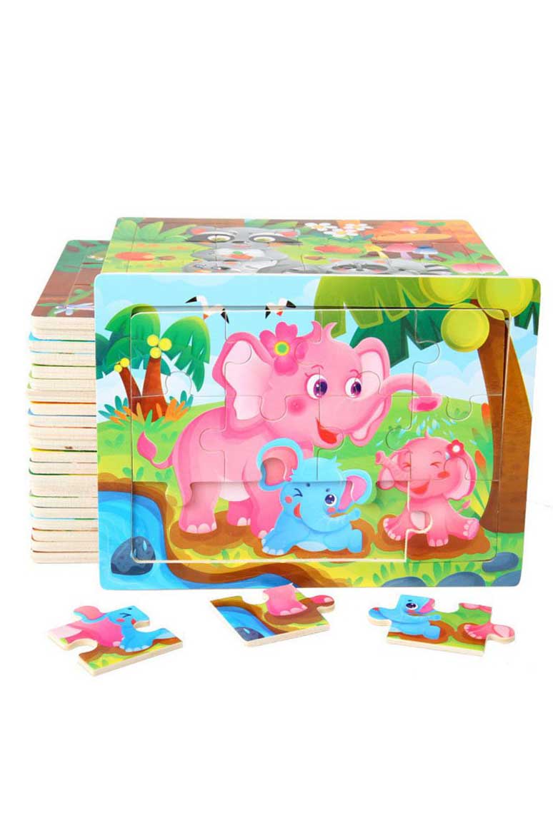 Kid's Wooden Puzzle Board Toy SRL 