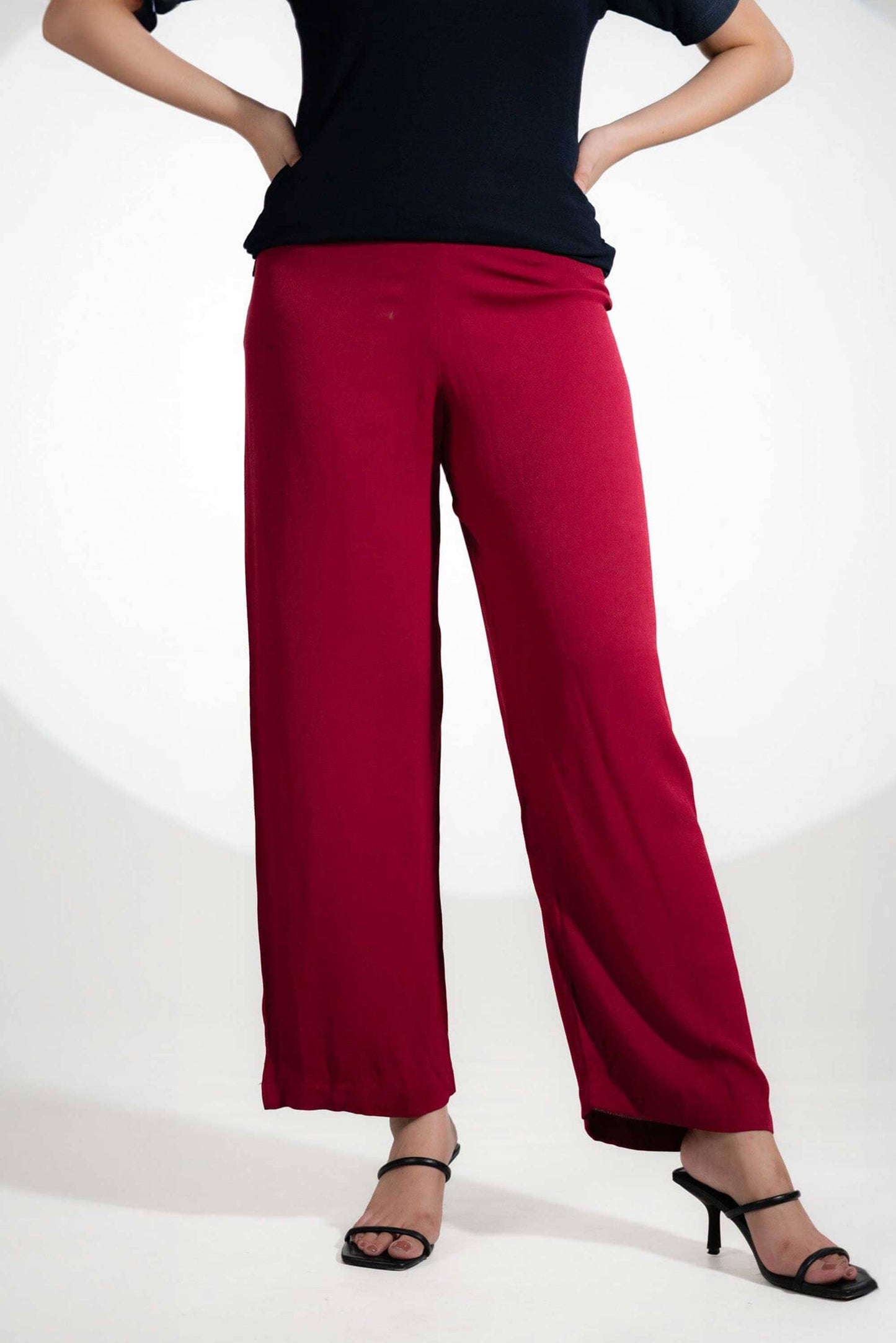 East West Women's Loose Straight Pants