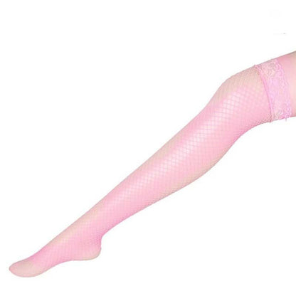 Women's High Fishnet Stockings