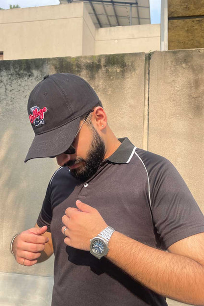 Poler Men's Piping Style Activewear Polo Shirt