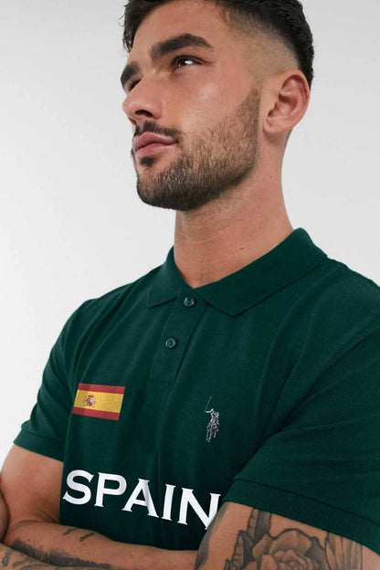 Polo Republica Men's Spain Polo Shirt