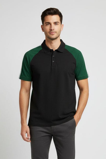 Black & Bottle Green