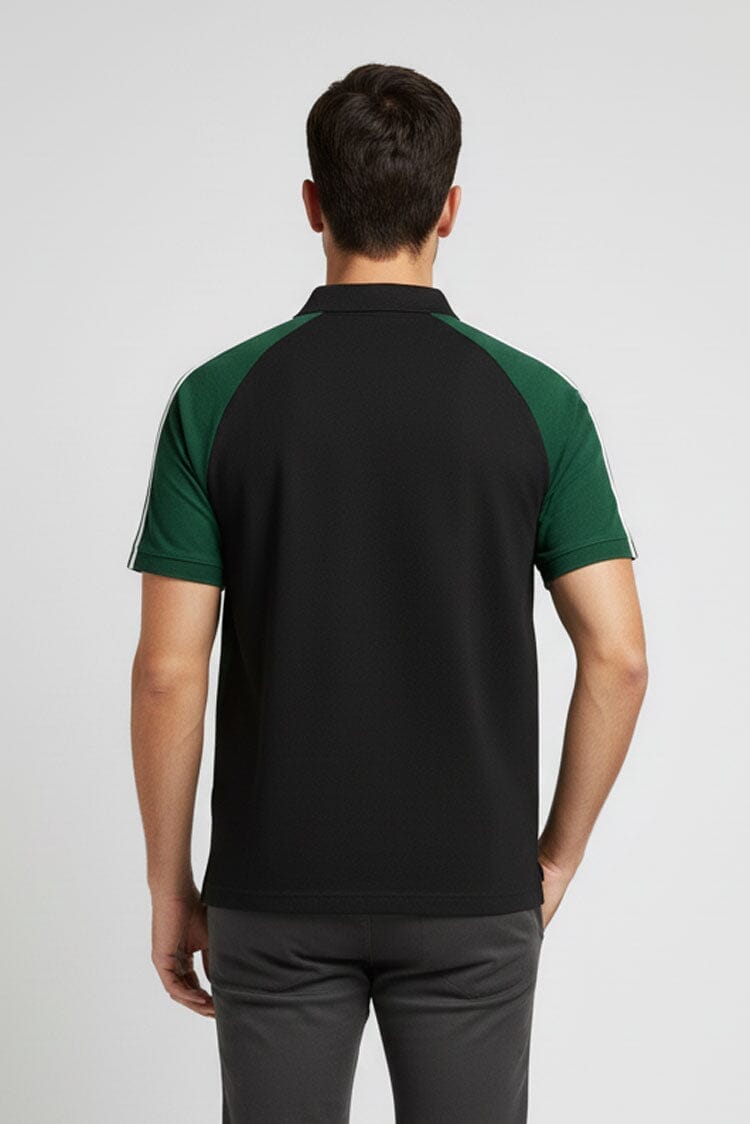 Black & Bottle Green