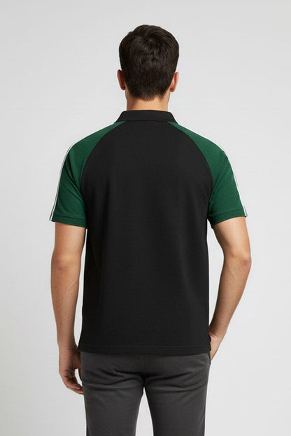 Black & Bottle Green