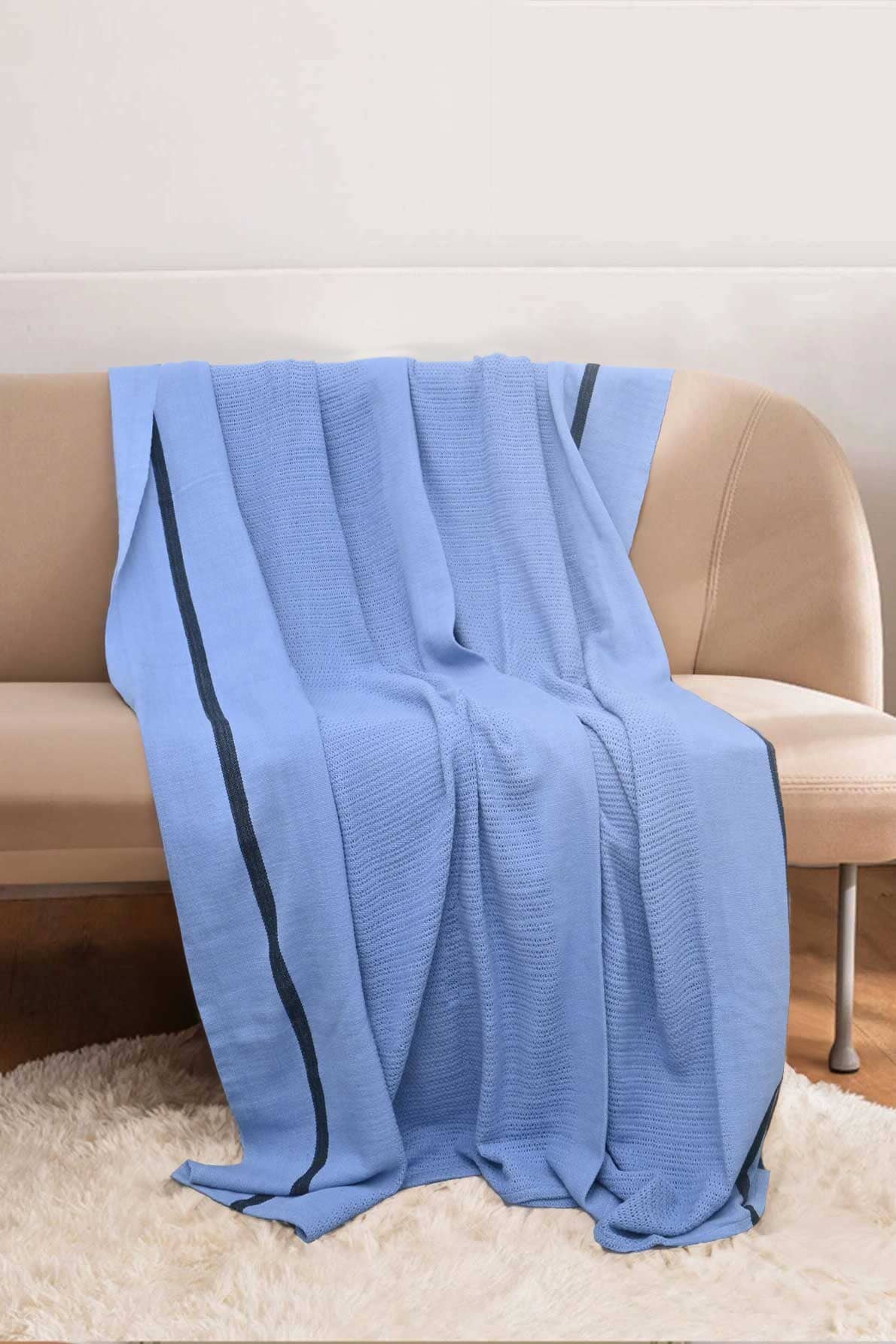 Luxurious Cozy Knitted Throw Blanket Blanket MB Traders 