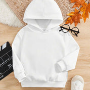 Rabbit Skins Kid's Solid Design Pullover Hoodie Boy's Pullover Hoodie SNR White 2 Years 