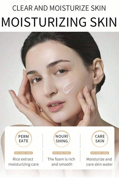 Bioaqua Rice Raw Pulp Face Cream - 50g