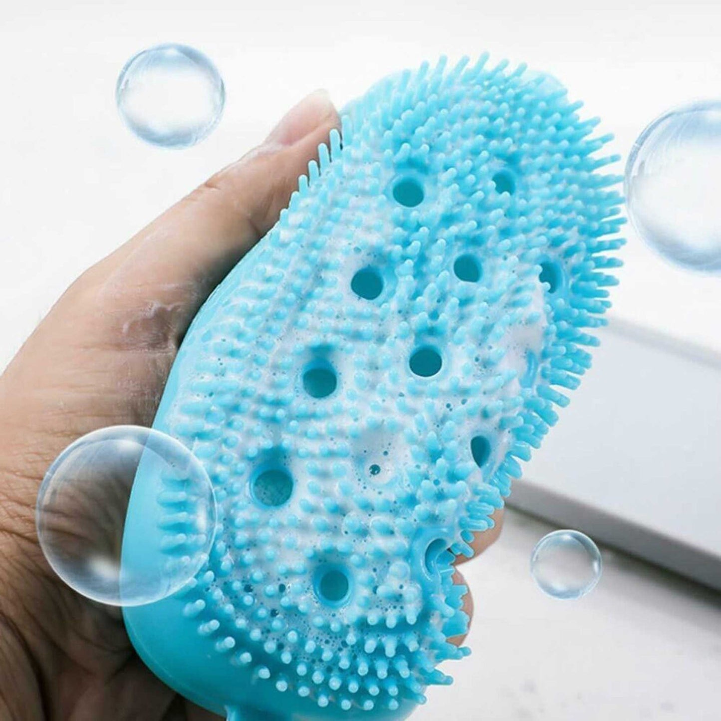 Super Soft Silicon Bubbles Bath Brush Health & Beauty RAM 