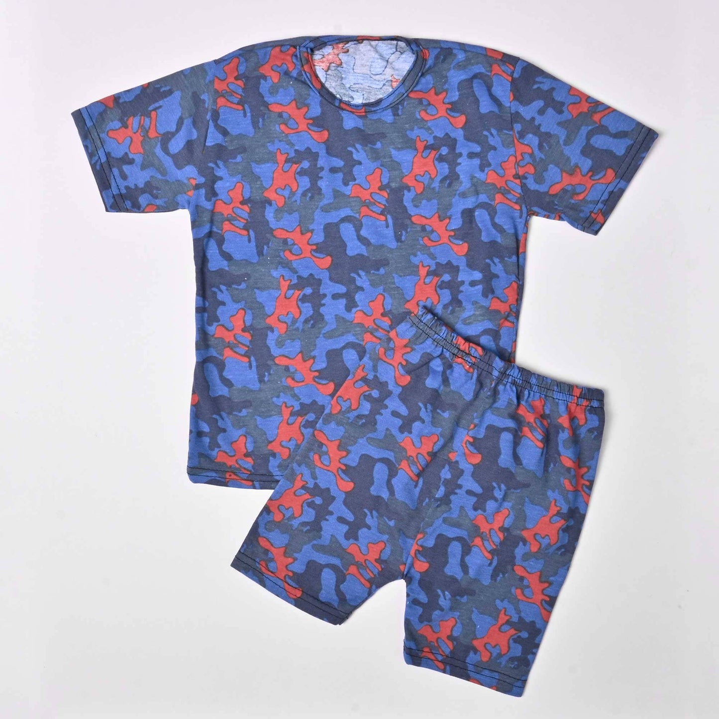Kid's Aranos Crew Neck Tee and Shorts Set Boy's Suit Set HMG D19 1 Years 