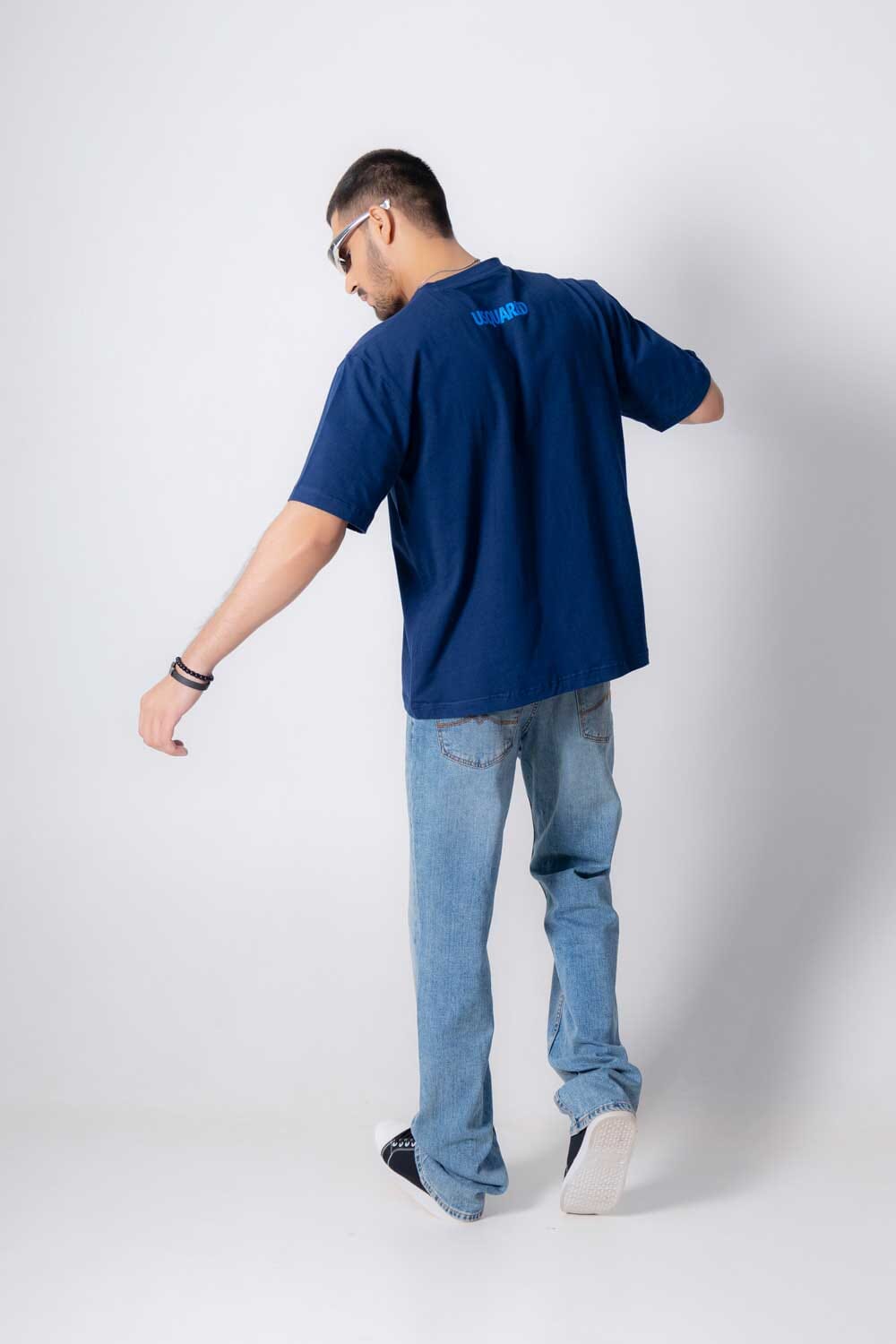 USQUARED Unisex Freedom Drop Shoulder Oversized Tee Shirt