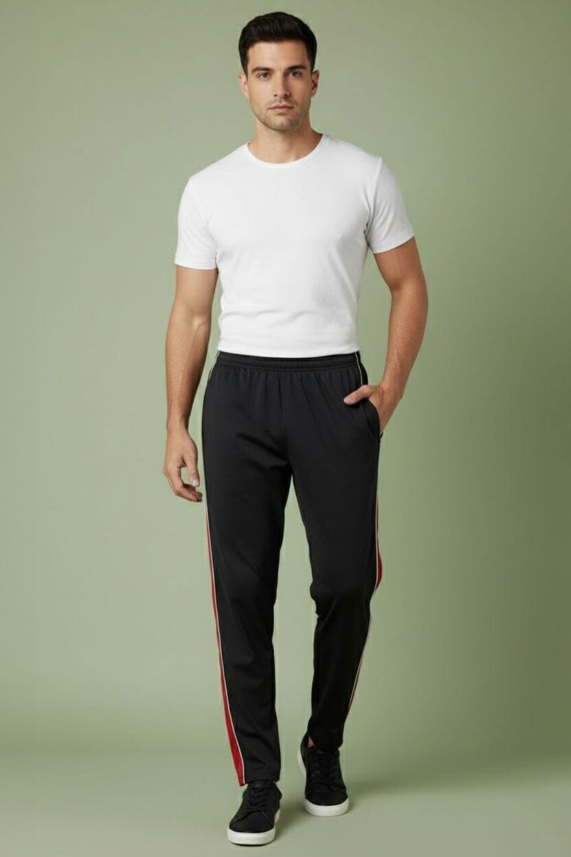 Men's Piping Panel Activewear Trousers