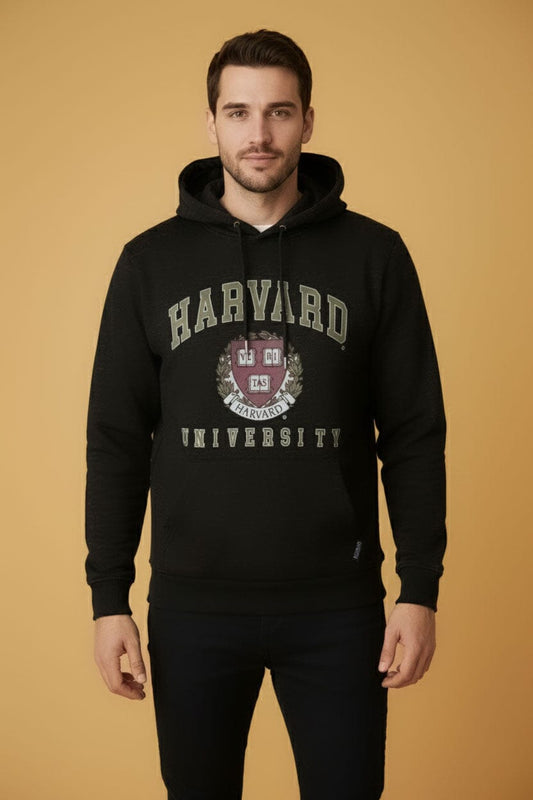 Men's Harvard University Fleece Pullover Hoodie