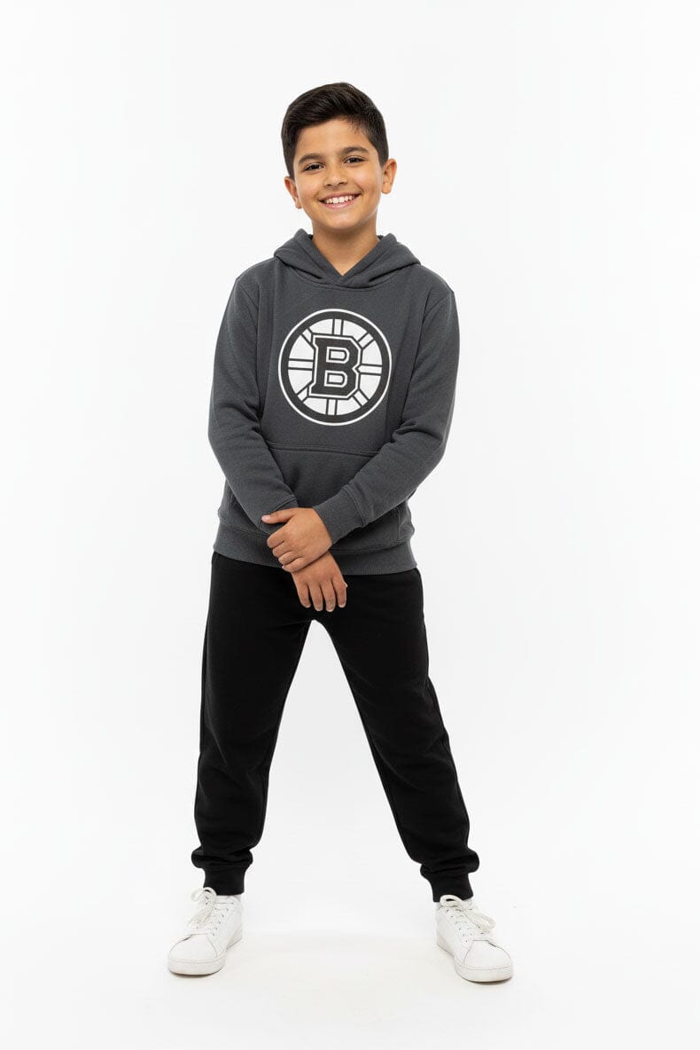 NHL Boy's Bruins Hockey Pullover Hoodie