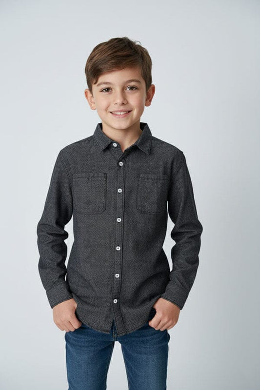Styles Republic Boy's Cairo Denim Casual Shirt