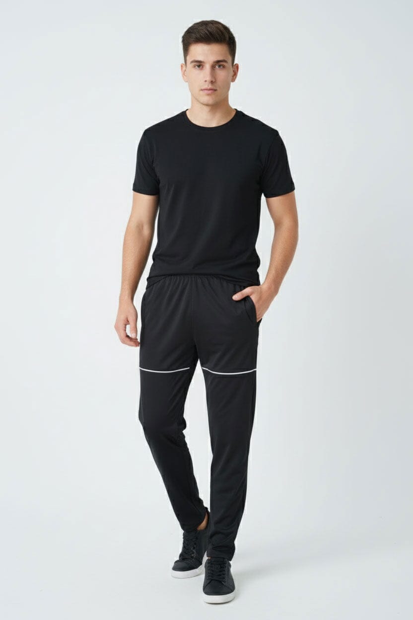 Men's Quick Dry Piping Activewear Trousers