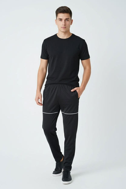 Men's Quick Dry Piping Activewear Trousers