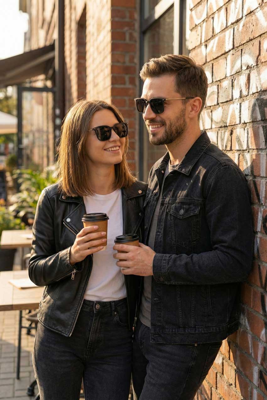 Unisex UV Protection Wayfarer Sunglasses