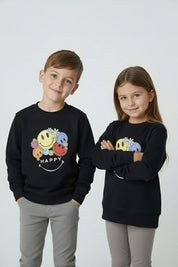 Rabbit Skins Kid's Happy Fleece Sweatshirt