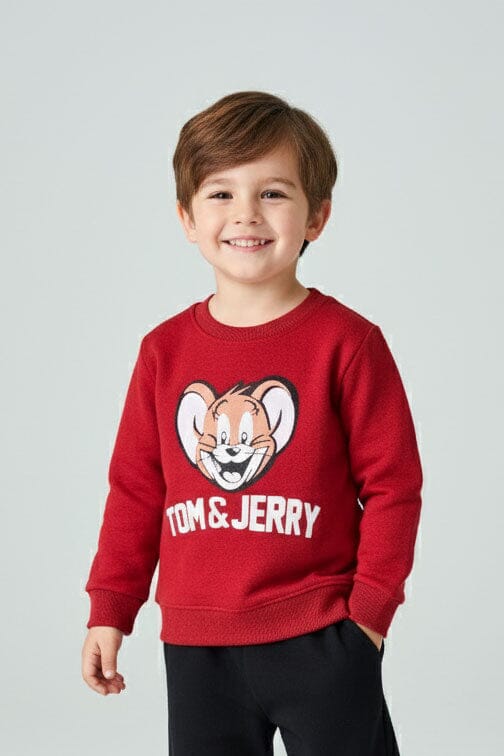 Baby Club Kid's Tom & Jerry Minor Fault Sweatshirt