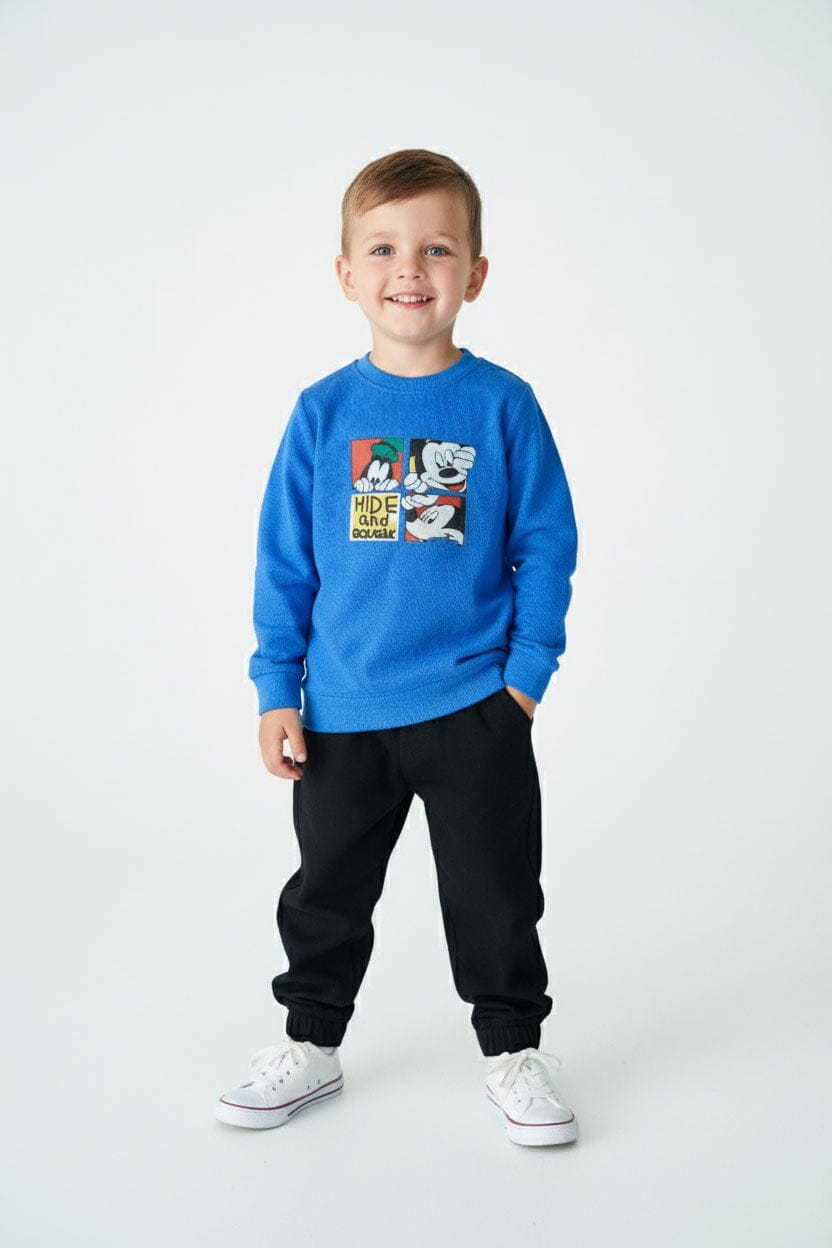 Boy's Hide & Squeak Fleece Sweatshirt