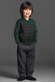 Bottle Green & Black