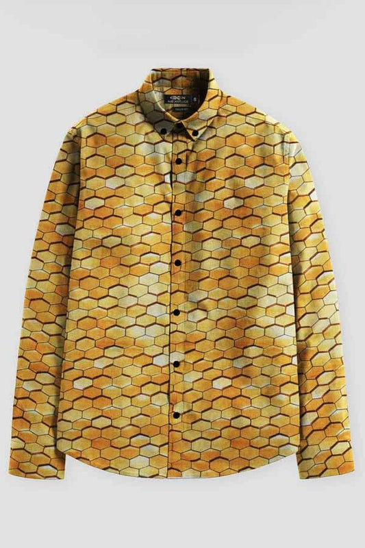 Nexoluce Men's Lüderitz Tailor Fit Casual Shirt