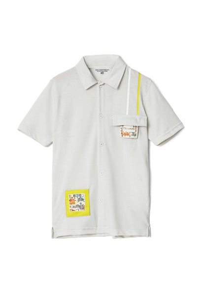 Polo Republica Kid's Steam Punk Casual Shirt