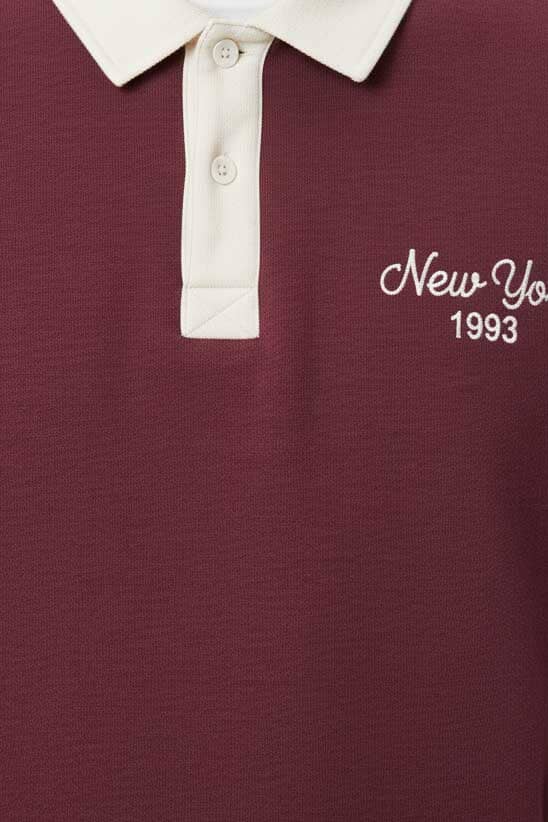 NL Men's New York Fleece Polo Shirt
