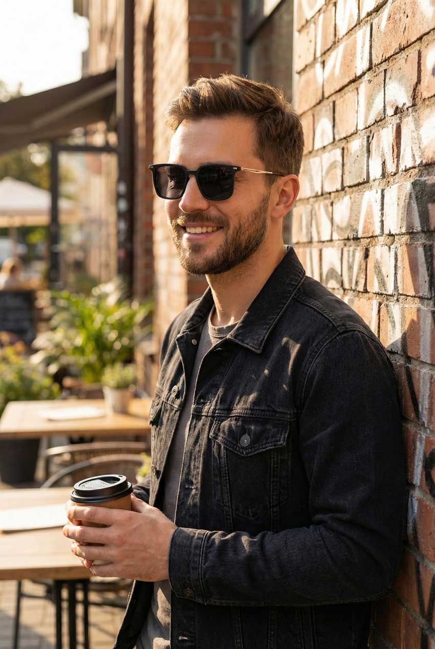 Unisex UV Protection Wayfarer Sunglasses