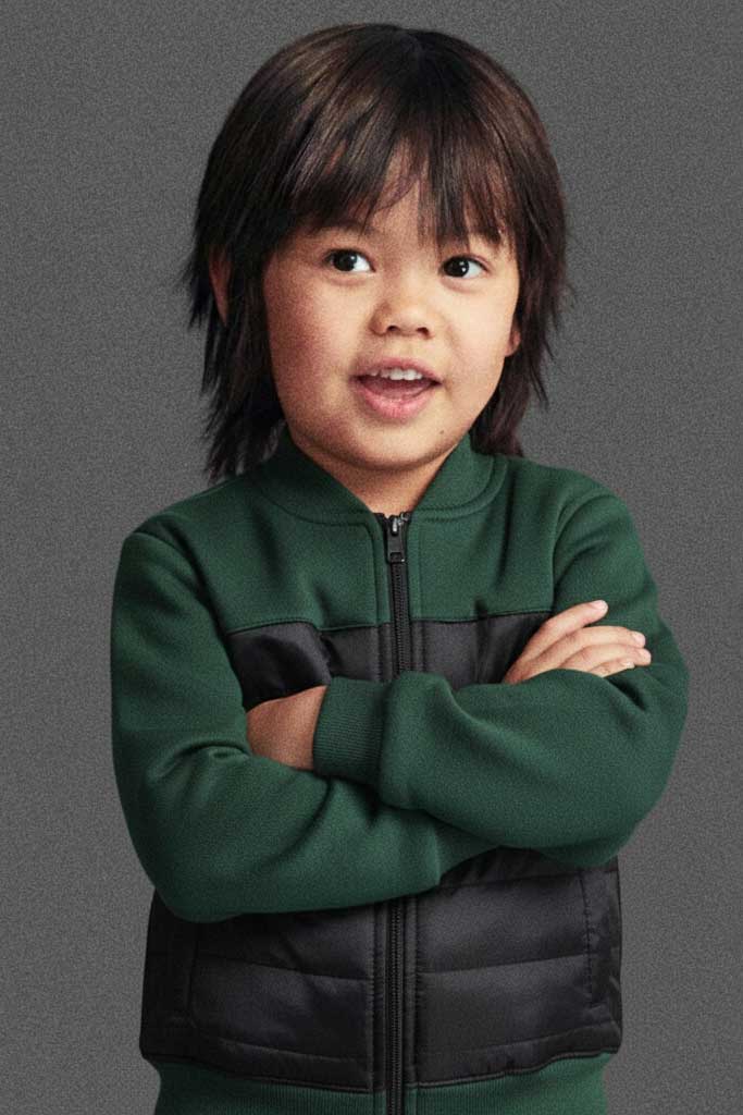 Bottle Green & Black