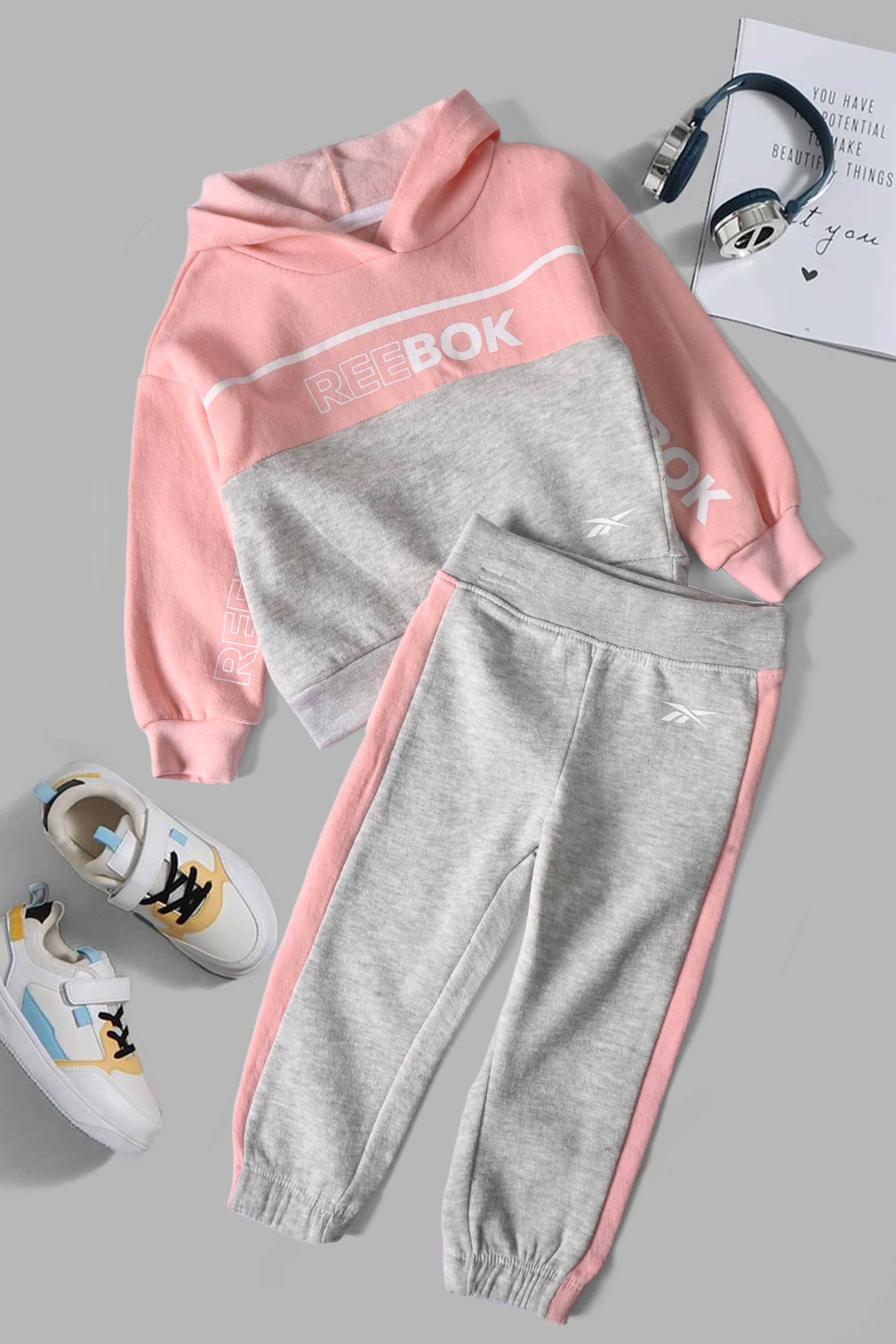 Reebok Kids' Sweat suit Set 2 Pcs Kid's tracksuit Fiza 