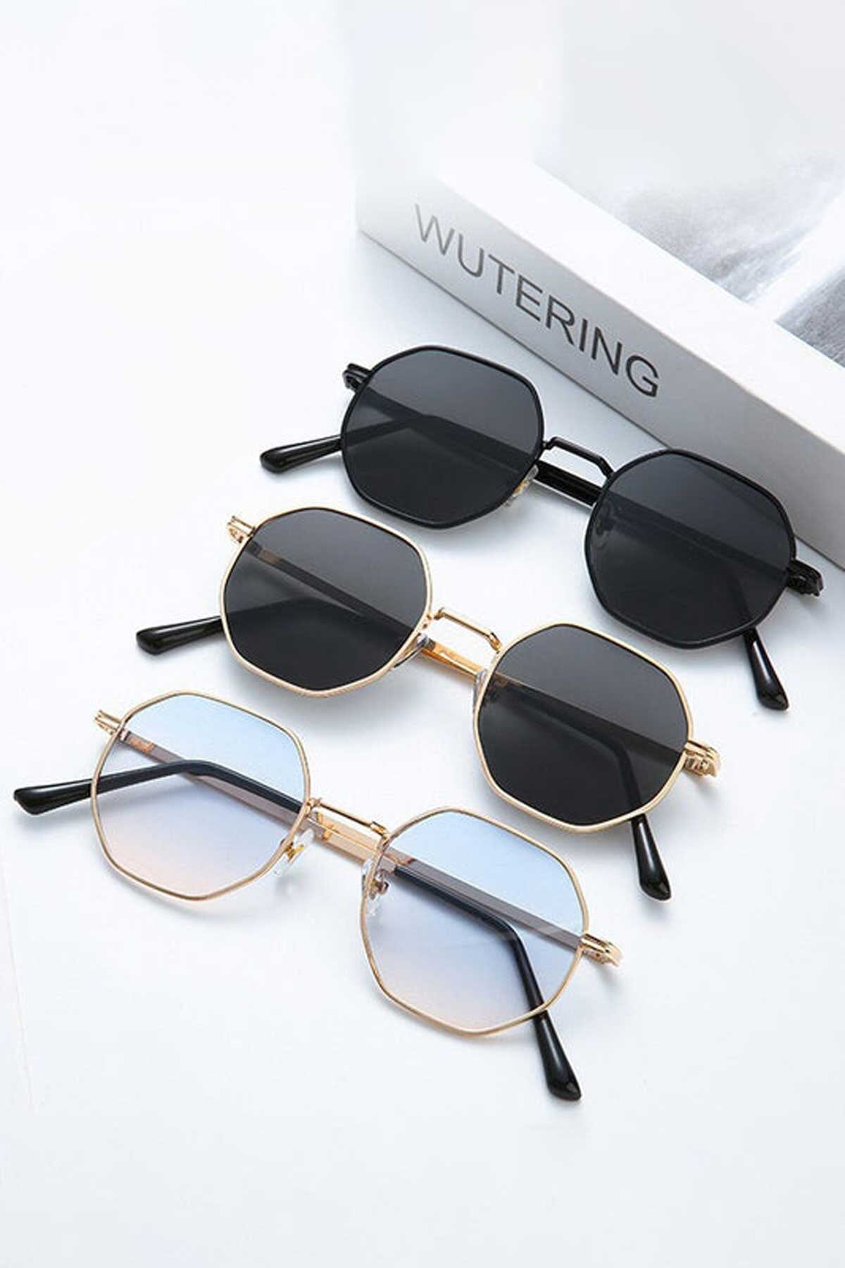 Unisex Octagon Sunglasses