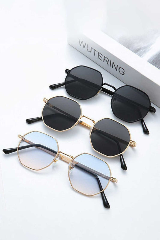 Unisex Octagon Sunglasses