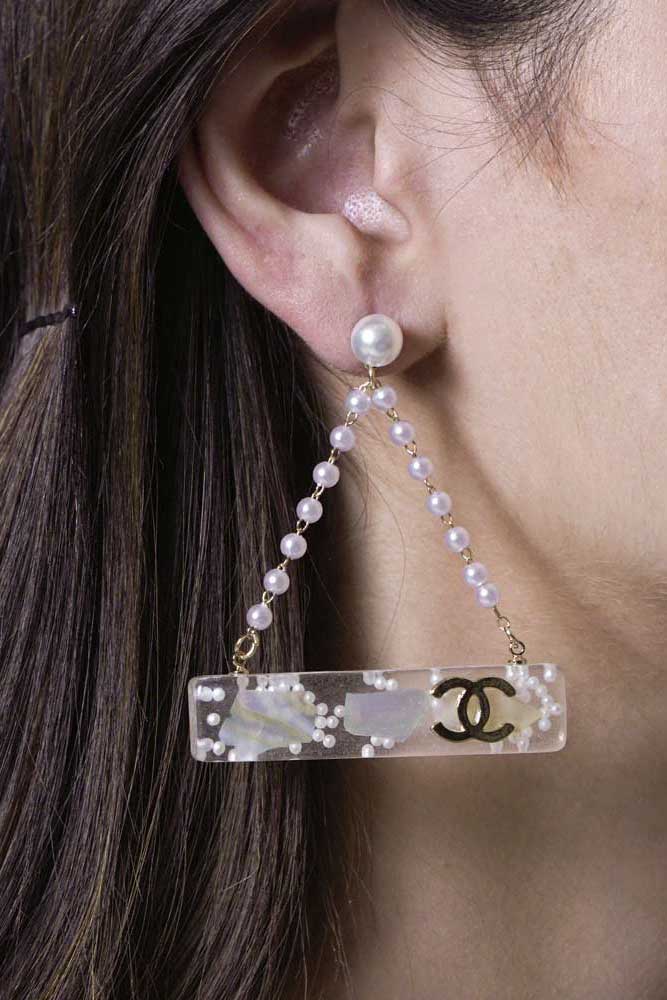 BAMNATION Double C Triangular Earrings