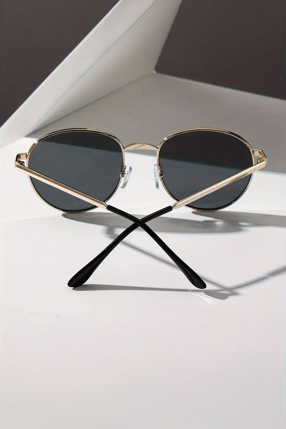 Unisex Rounded Retro Sunglasses