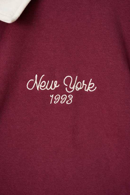 NL Men's New York Fleece Polo Shirt
