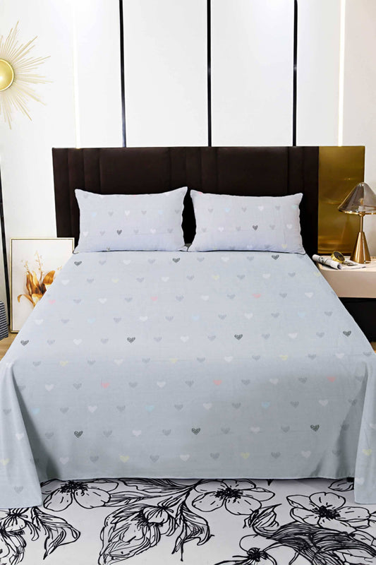 Polo Republica Phoenix Premium Collection 3 Piece Double Bed Sheet Bed Sheet Fiza 