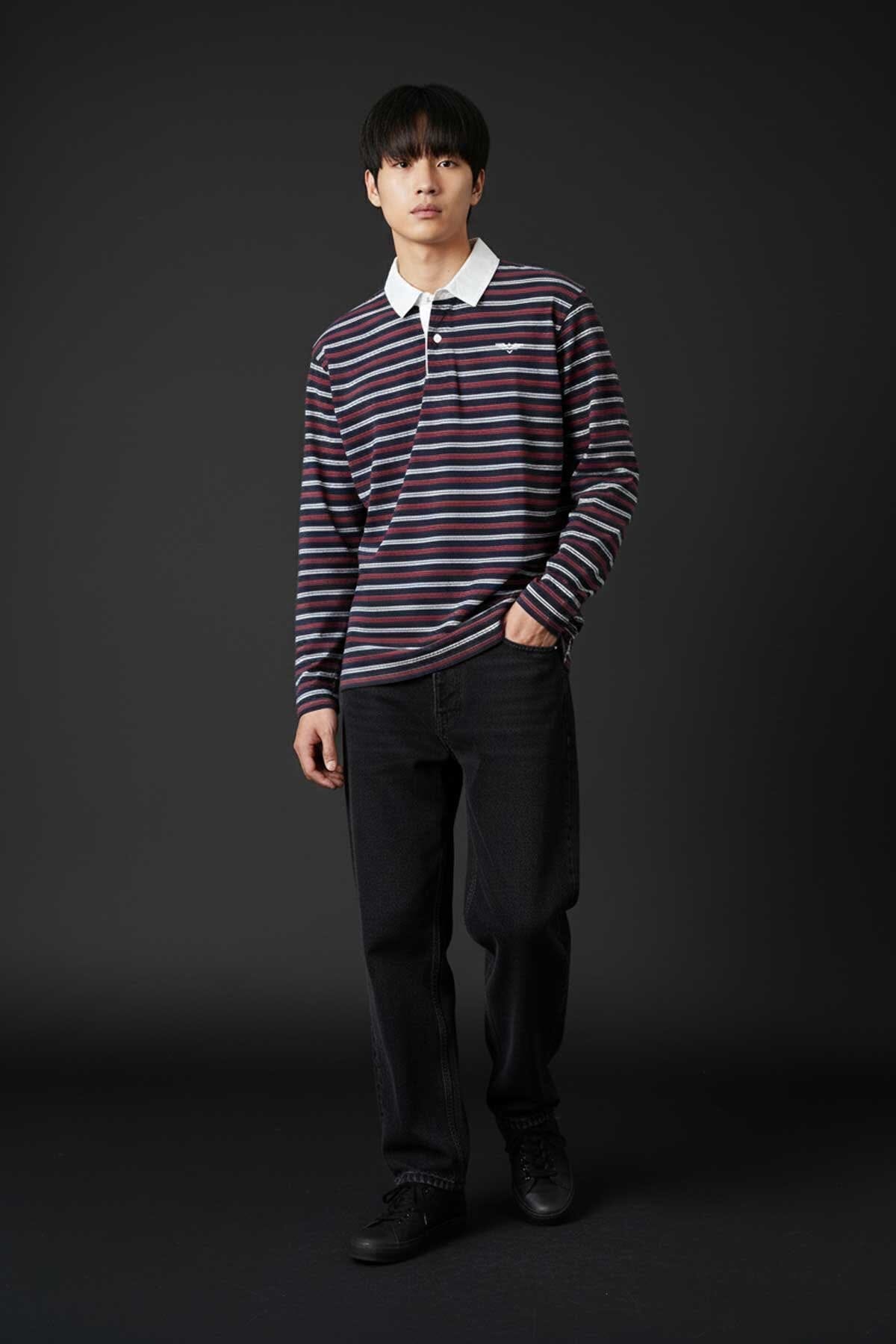 Eternity Premium Men's Striped Rugby Shirt