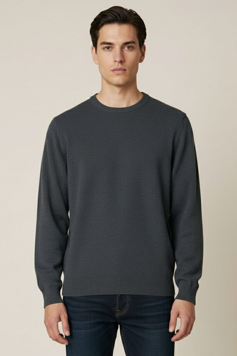 VT Men's Cotton Yarn Sweater