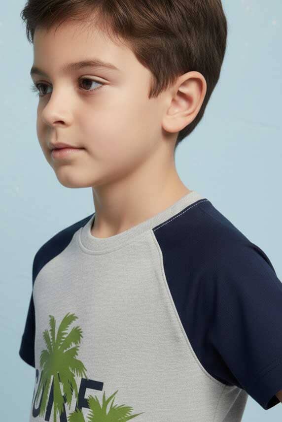 Style Republic Boy's Surf The Waves Tee Shirt