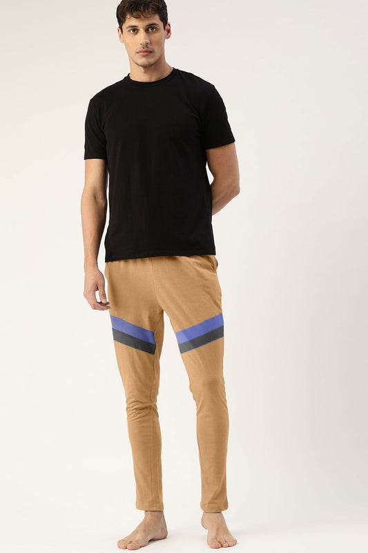 MAX 21 Men's Contrast Design Loungewear Comfortable Trousers Men's Trousers SZK 