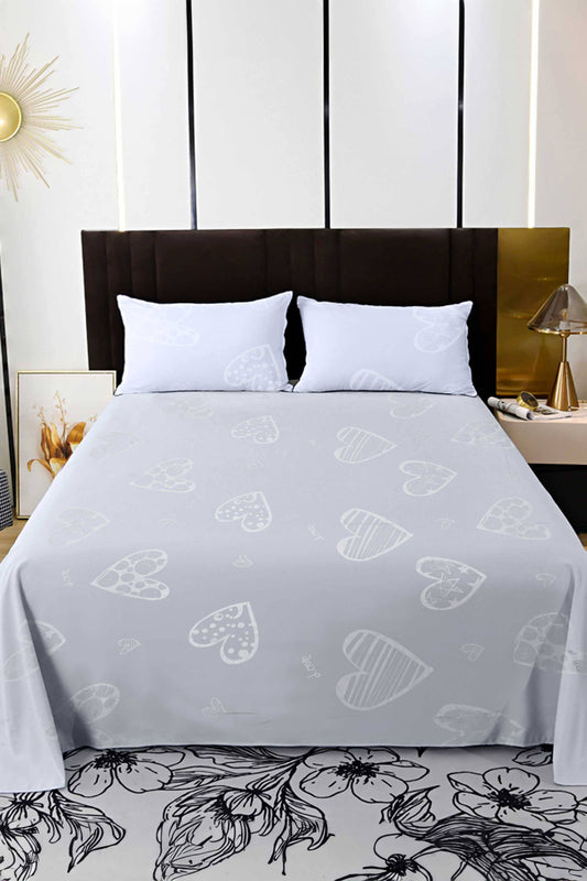 Polo Republica Ripon Premium Collection 3 Piece Double Bed Sheet Bed Sheet Fiza 