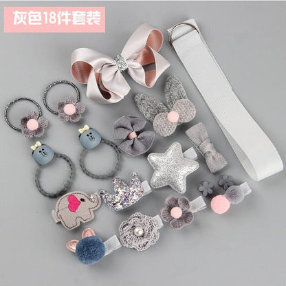 Baby Delicate Hairpins Box - 18 Pcs