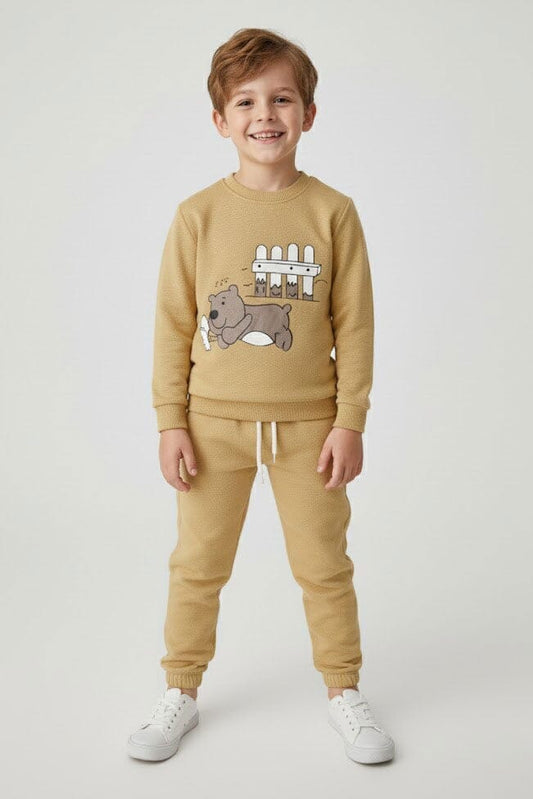 Tiny Teens Boy's Bear Twin Set