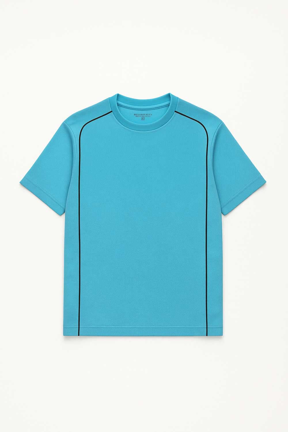 Polo Republica Men's Contrast Piping Tee Shirt