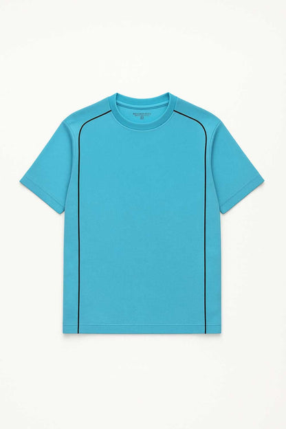 Polo Republica Men's Contrast Piping Tee Shirt