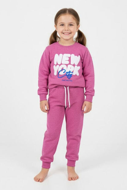 Tiny Teens Girl's New York City Twin Set