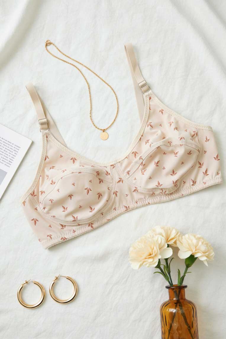 Women's Masim Leaf Stretchable Bra